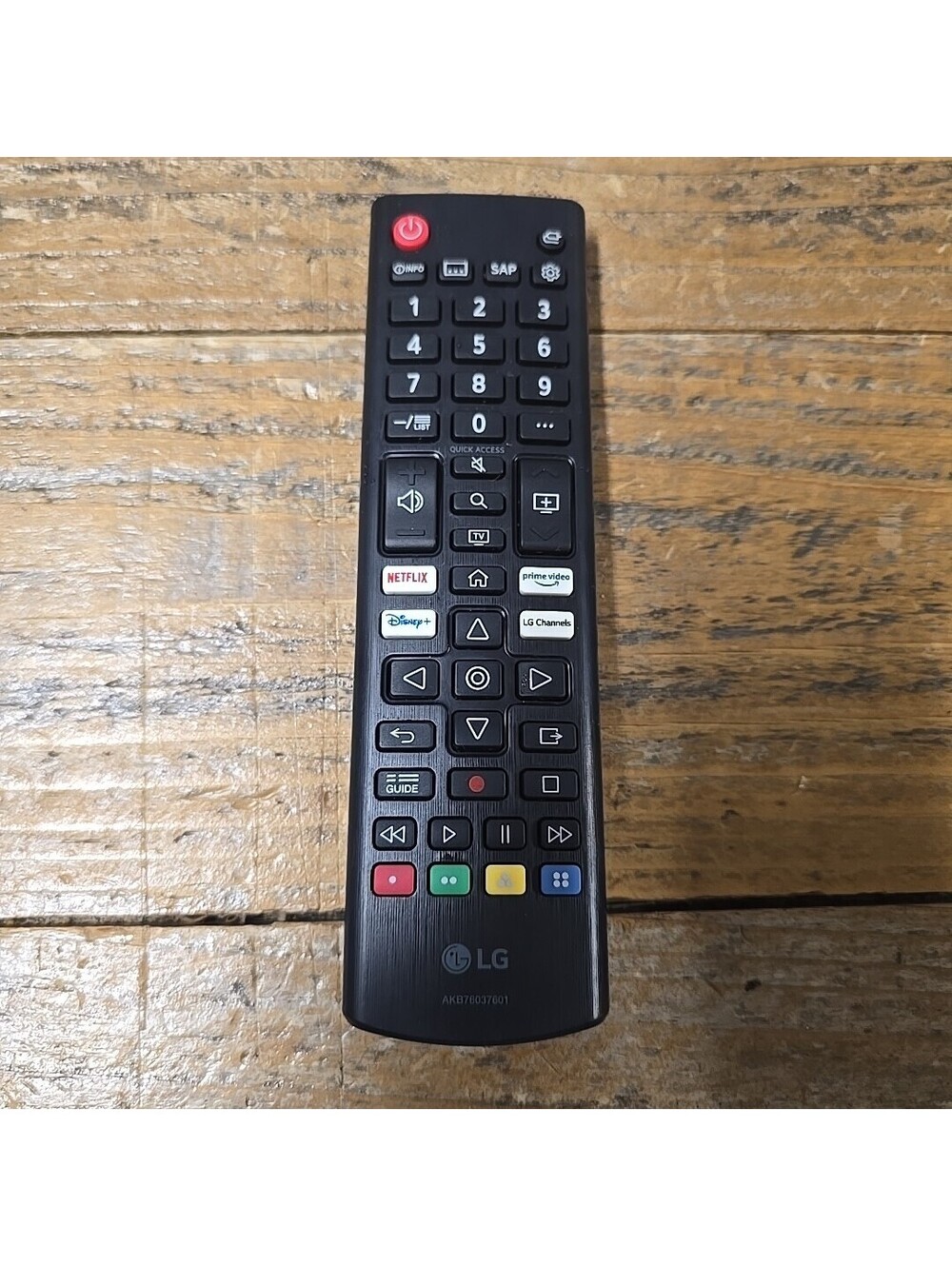 LG AKB76037601 TV Remote Control
